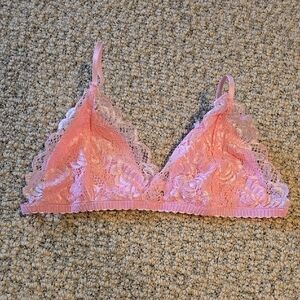 Pink Lace Bralette